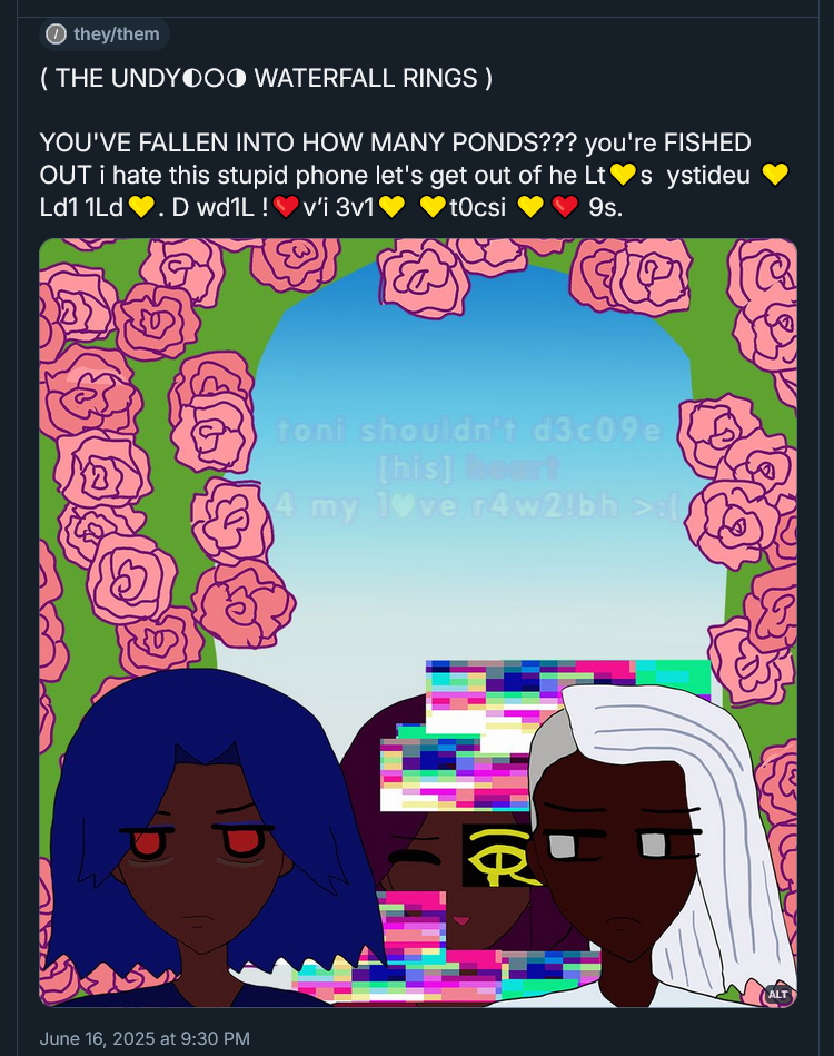 ( THE UNDYING WATERFALL RINGS ) June 16, 2025 at 9:30 PM